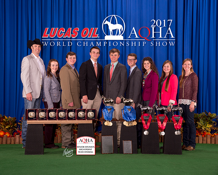 2017 Horse Judging Team