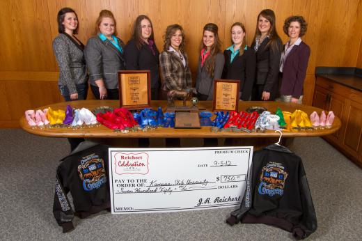 2012 Horse Judging Team